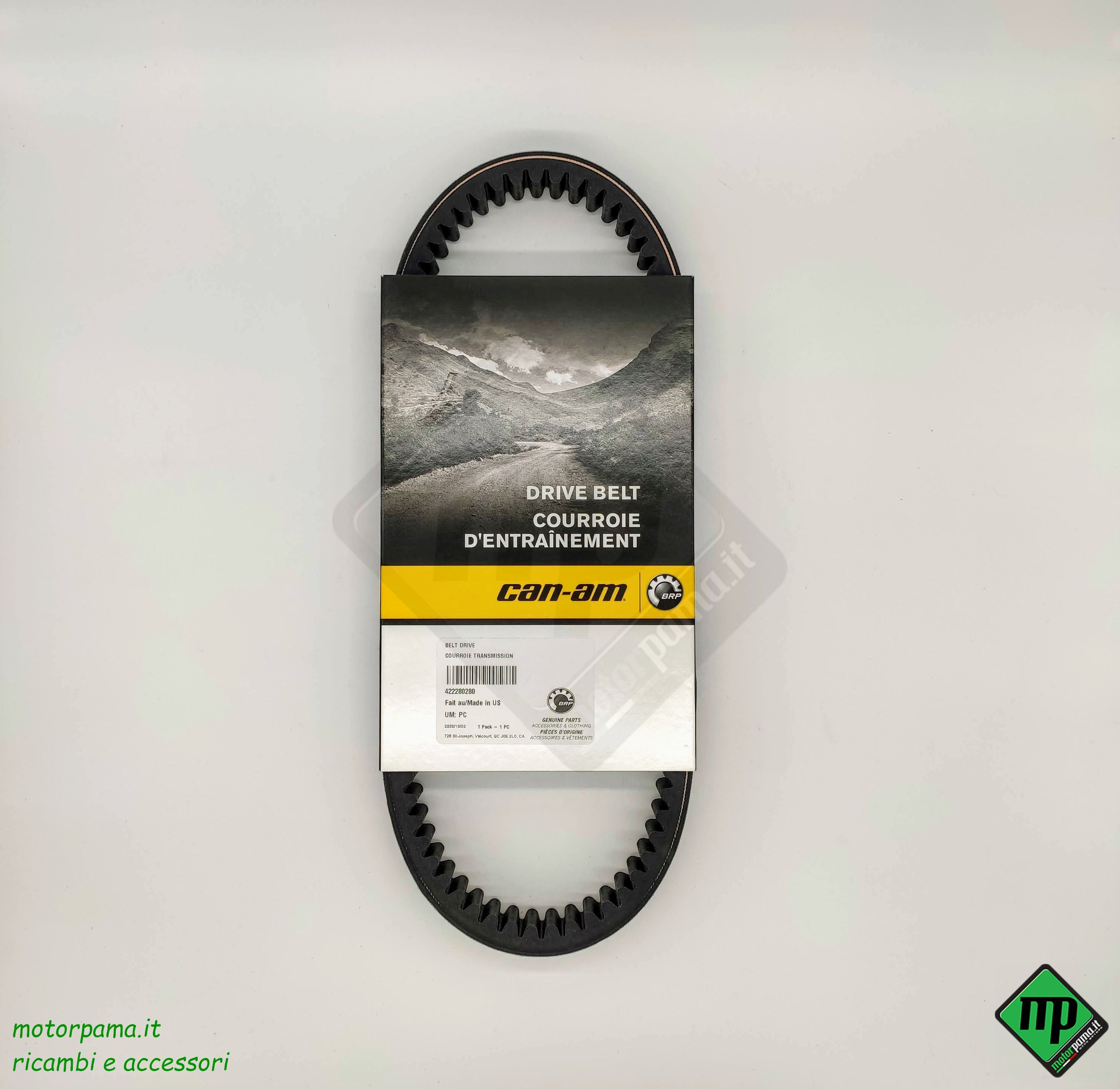 Cinghie Freno Tornio 2 Cinghie Di Trasmissione AMCO - Made In USA, Per Tornio Freno, Codici 940141 40141 BLUE MAX Cinghie USA - Foto 5