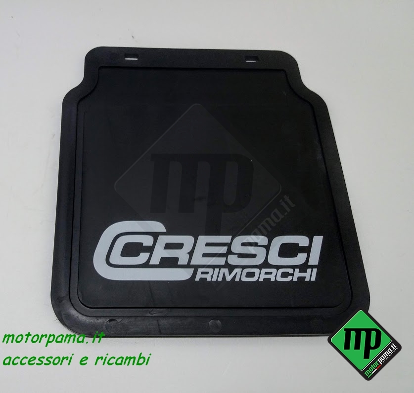 Parafango Universale 3D Uzman Per Camion E Rimorchi - Dimensioni 240x35 Cm, PVC Spessore 6 Mm, Nero