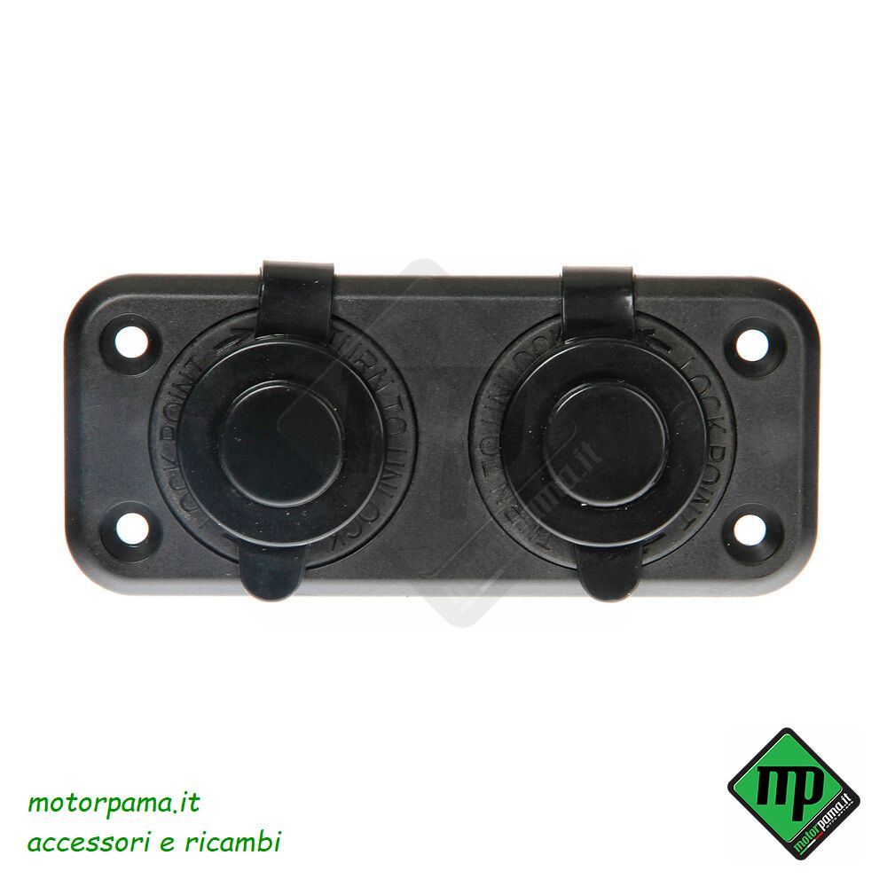 Lampa 39005 Ext-8 – Doppia Presa USB Incasso Per Auto, 12V/24V, Montaggio Abitacolo - 3