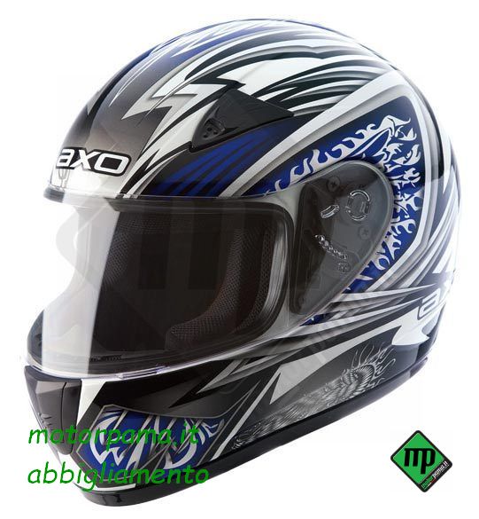 Outlet abbigliamento: Taglia L-Casco AXO Stealth II Blu