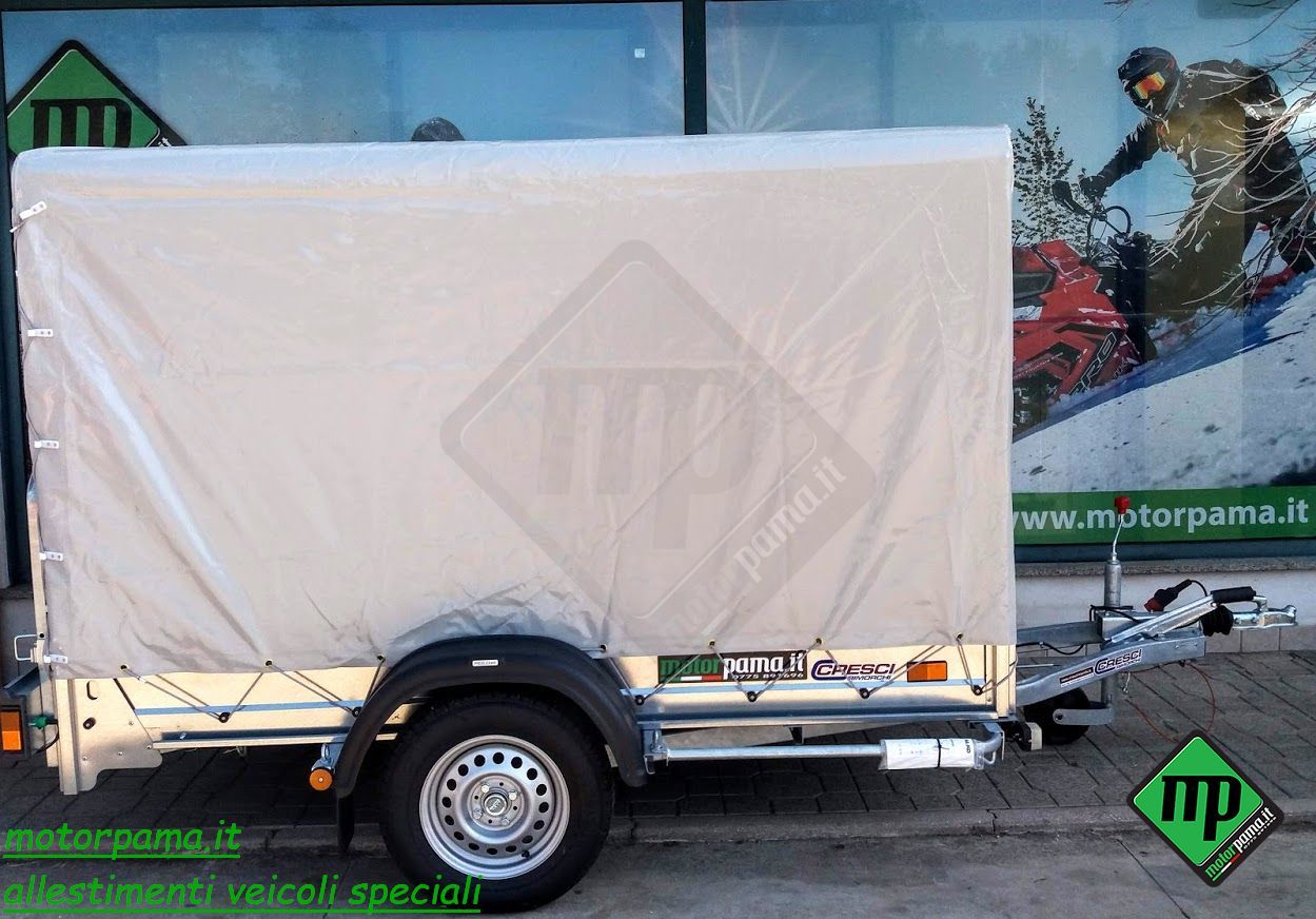 Camion Telo PVC Materiale 680g/M² Telone Carport Camping Legno - Foto 8