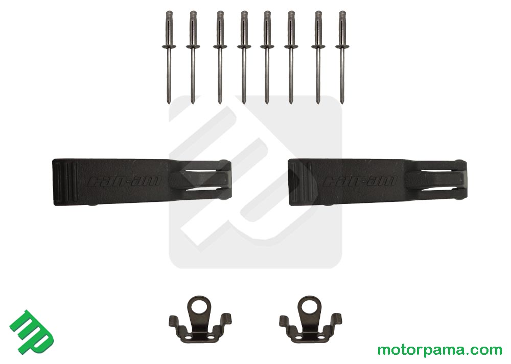 Coppia Ganci Cappelliera Baule Per Fiat Punto E Lancia Ypsilon - Ricambio Originale