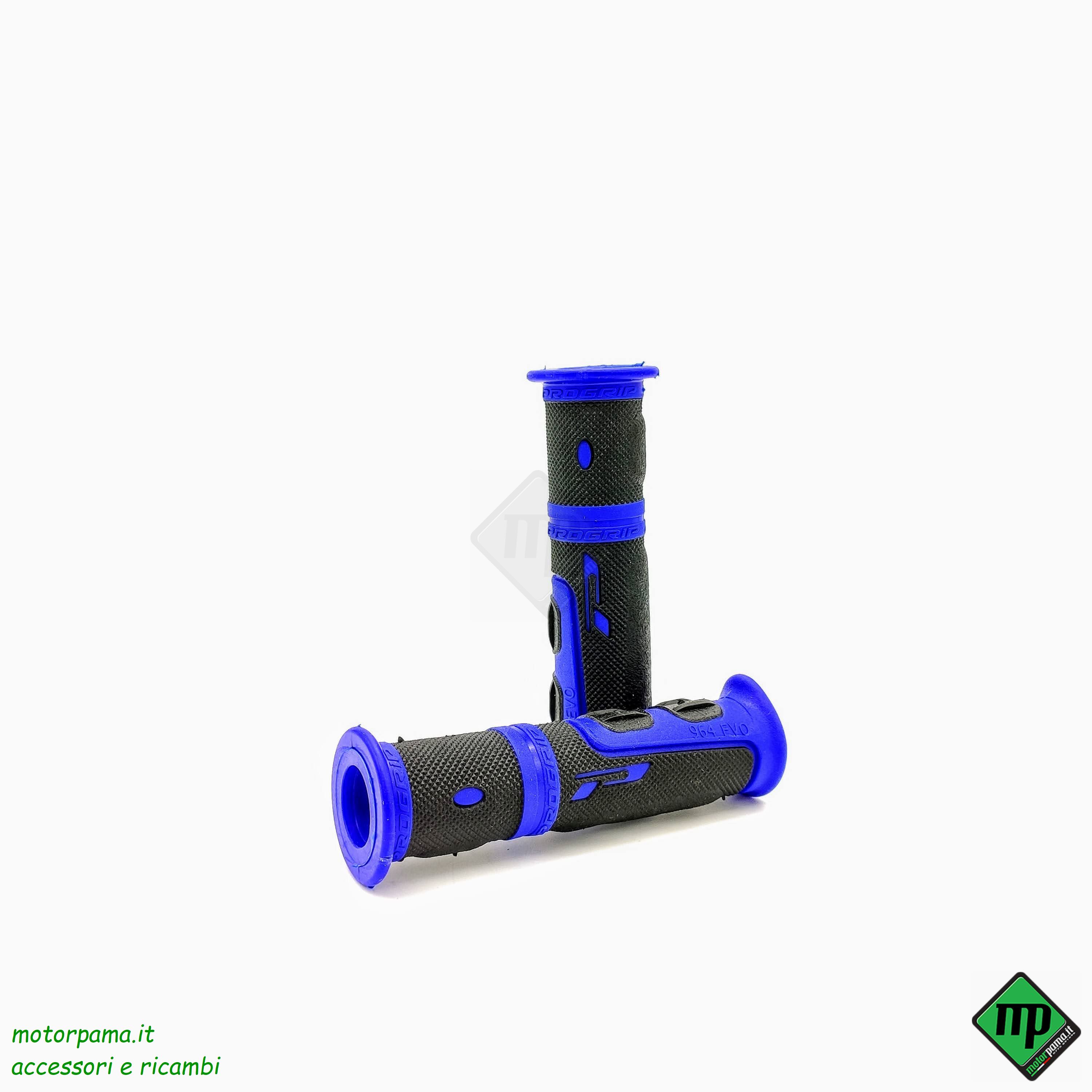 Grip Gist Kaleido Lock On – Poignées De Vélo Bleues, Confort Et Adhérence Optimale