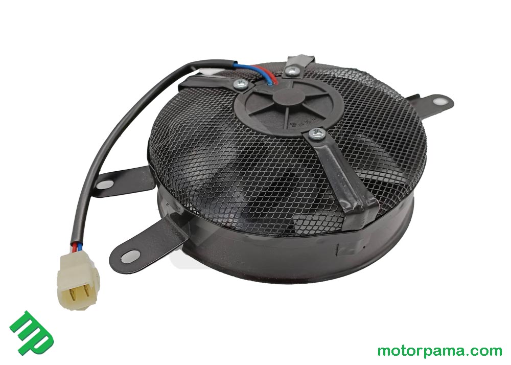 RIDEX 508R0284 Ventola radiatore con telaio ventola radiatore (telaio) con impedenza/resistenza carico per OPEL Corsa D Hatchback (S07