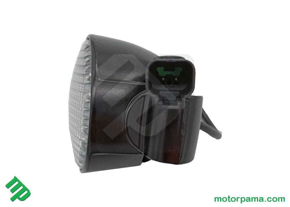 HELLA JUMBO 220 CLEAR TINTED DRIVING LAMP FITS RH OR LH - Bison Parts