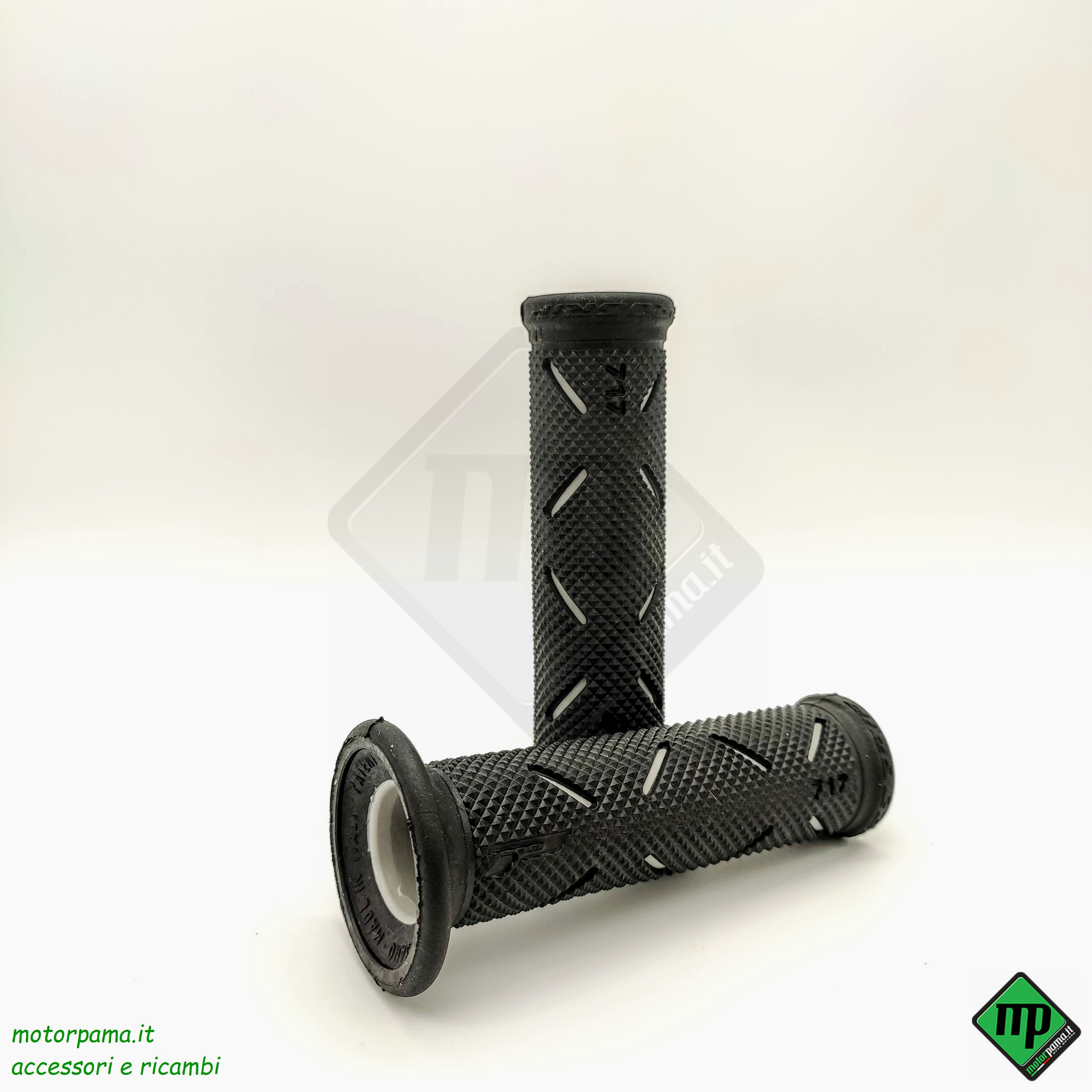 Manopole PROGRIP Bici/MTB/ATV/Jet Sky - Gomma Con Inserti Alluminio Blu 939 - Made In Italy - Foto 1